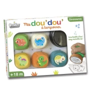 Plyšové razítka pro nejmenší Dinosaury