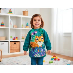 Ochranná nepromokavá zástěra na malování Tiger