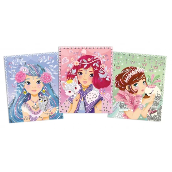 Kreativní sada pro děti Diamantové malování Víly Crea Lign