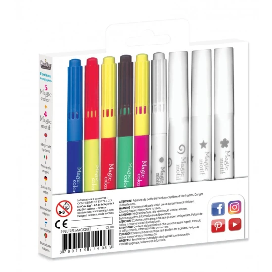 Kreativní sada pro děti Kouzelné fixy Zvířata Crea Lign