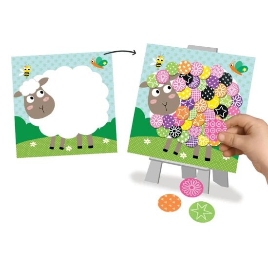 Kreativní sada pro děti Tvoření z filcu Farma Crea Lign