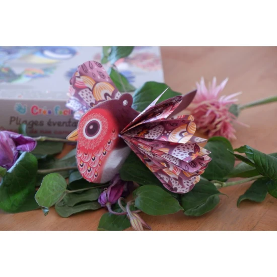 Kreativní sada pro děti Tvoření z papíru Ptáci Crea Lign