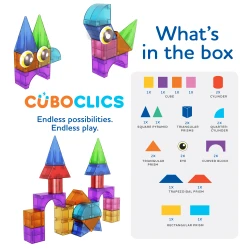 Magnetické kostky Cubo Clics Creative Pack 22 ks