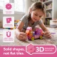 Magnetické kostky Cubo Clics Princess set 62 ks