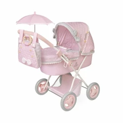Skládací kočárek pro panenky s batůžkem a slunečníkem DeCuevas Sophie 60 cm Skládací kočárek pro panenky s batůžkem a slunečníkem DeCuevas Sophie 60 cm