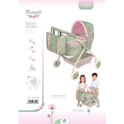 Můj první kočárek pro panenky s taškou DeCuevas Botanic 2026 56 cm Můj první kočárek pro panenky s taškou DeCuevas Botanic 2026 56 cm