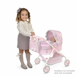 Můj první kočárek pro panenky s taškou DeCuevas Sophie 56 cm Můj první kočárek pro panenky s taškou DeCuevas Sophie 56 cm