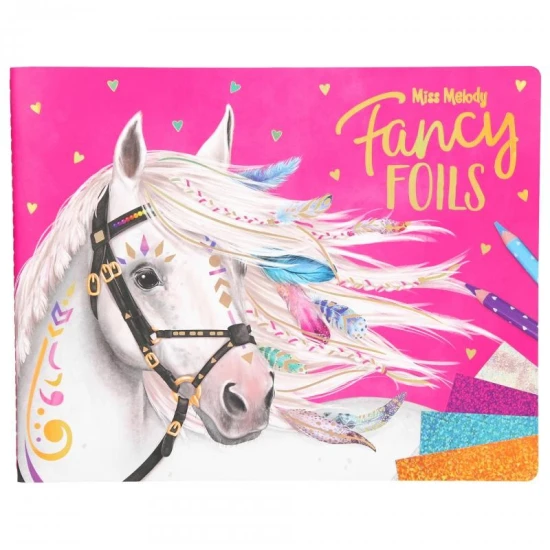Kreativní omalovánky Miss Melody Fancy Foils