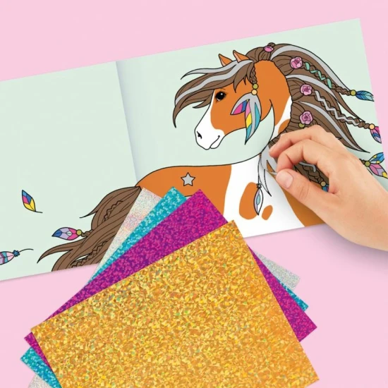 Kreativní omalovánky Miss Melody Fancy Foils