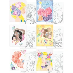 Kreativní set TOPModel Omalovánky s 10 motivy