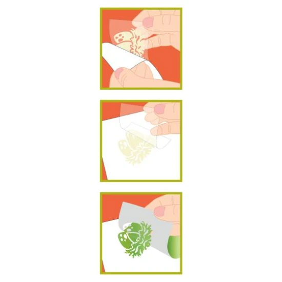 Dino World Omalovánka Stick & Shine se samolepkami a třpytivými fóliemi