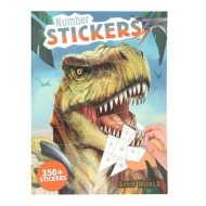Dino World Kreativní sešit s nálepkami