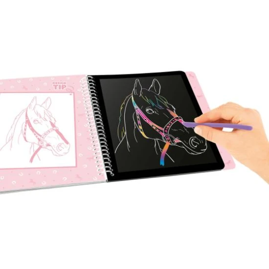 Vyškrabávací sešit Miss Melody