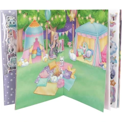 Kreativní sešit s nálepkami Ylvi Puffy