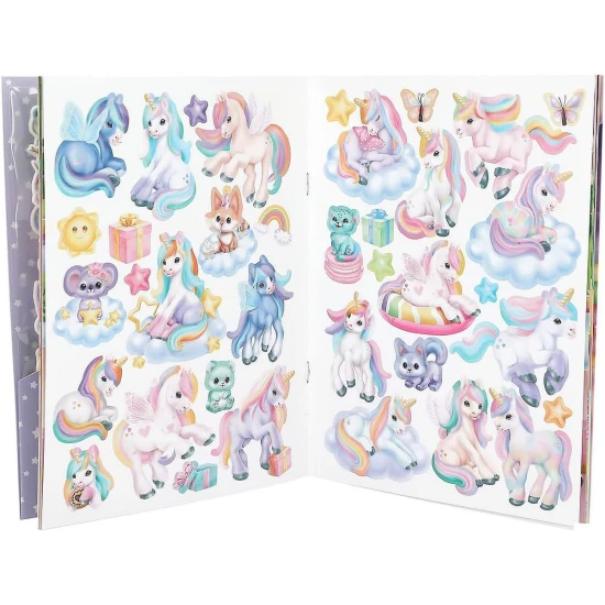 Kreativní sešit s nálepkami Ylvi Puffy