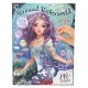 Depesche TOPModel Samolepkový sešit Mermaid DP-13395 se stříbrným metalickým efektem