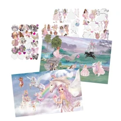 Nálepkový sešit Miss Melody Viva Violet