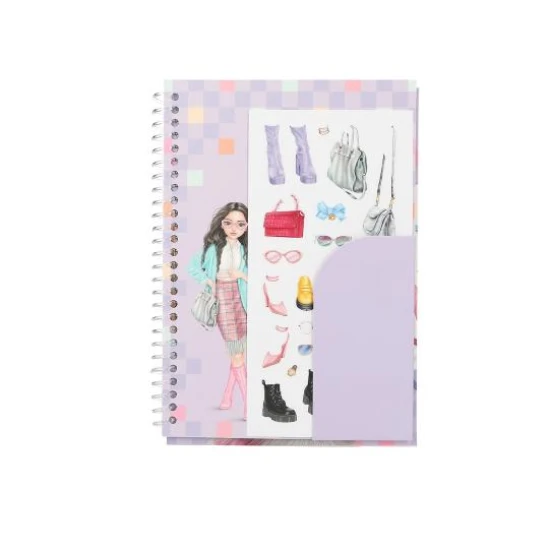 Kreativní sešit do kapsy TOPModel lila