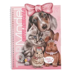 Kreativní sešit Obleč mě TOPModel Cute Animals