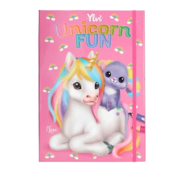Kreativní omalovánky Ylvi Unicorn Fun