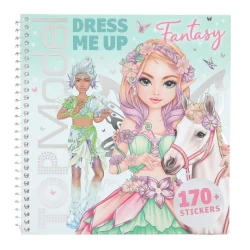 Kreativní samolepkový sešit TOPModel Dress Me Up Fantasy