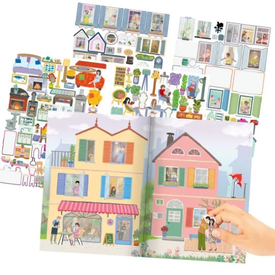 Samolepkový sešit Sweet Home