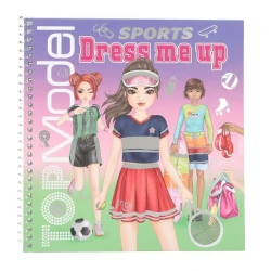 Sportovní kreativní sešit TopModel s nálepkami Sportovní kreativní sešit TopModel s nálepkami