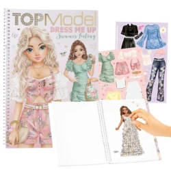 Kreativní sešit s nálepkami TopModel Summer Feeling