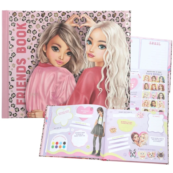Kreativní kniha přátel TOPModel Leoheart DP-13936 s leo vzorem