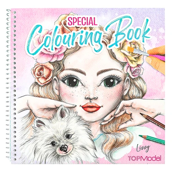 TOPModel Omalovánky Modelky