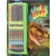 Omalovánka s pastelkami v obalu Dino World - Depesche DP-4010070665791
