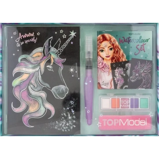 Sada metalických vodových barev TopModel - Depesche DP-4010070699642