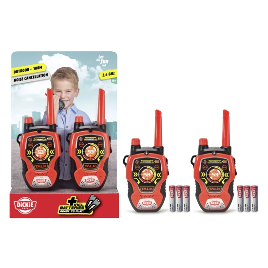 Vysílačky Walkie Talkie Fun 2 ks – Dickie Toys D18195