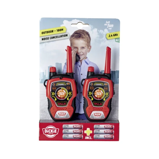 Vysílačky Walkie Talkie Fun 2 ks – Dickie Toys D18195