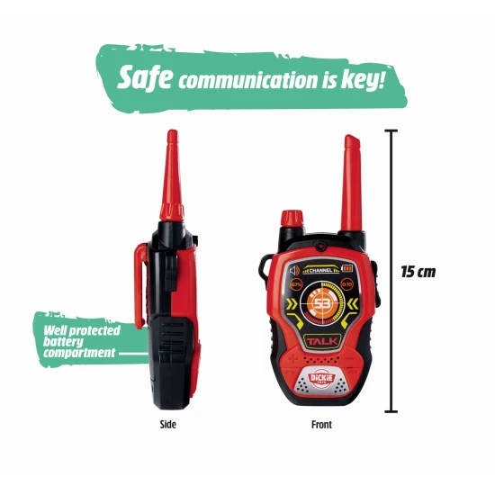 Vysílačky Walkie Talkie Fun 2 ks – Dickie Toys D18195