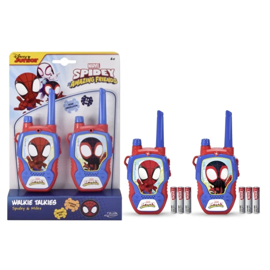 Vysílačky Walkie Talkie Spidey 2 ks – Dickie Toys D3222000