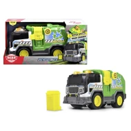Popelářské auto zelené 30 cm