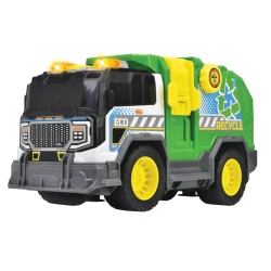Popelářské auto zelené 30 cm