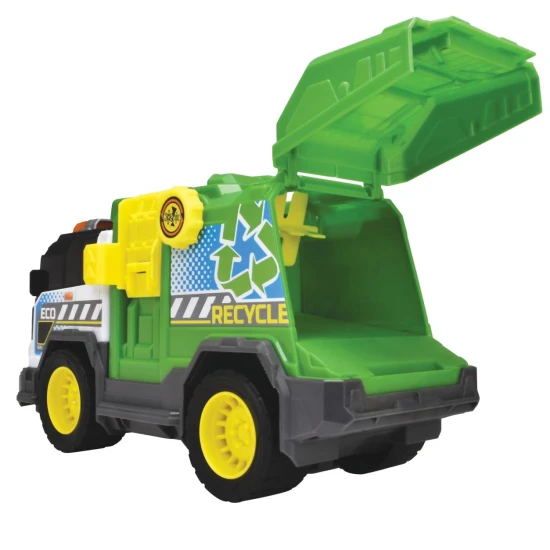 Popelářské auto zelené 30 cm – Dickie Toys D3306021