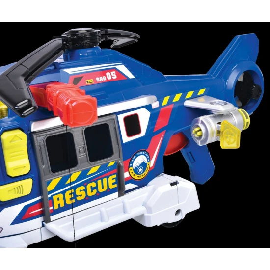 Záchranářská helikoptéra 39 cm se světlem a zvukem – Dickie Toys D3307002