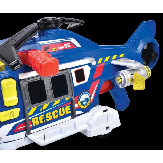 Záchranářská helikoptéra 39 cm se světlem a zvukem – Dickie Toys D3307002