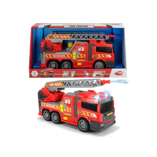 Hasičské auto s žebříkem a ruční pumpou 36 cm – Dickie Toys D3308371