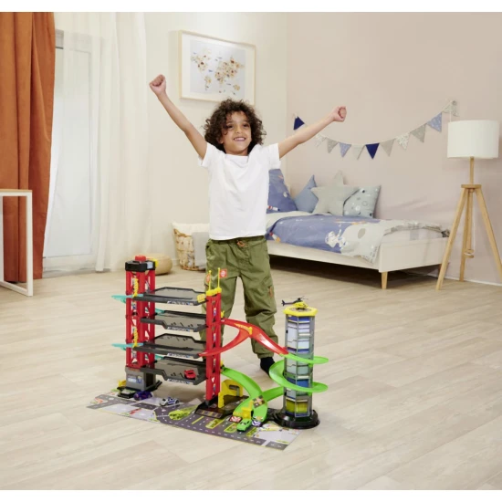 Garáž Parking 4 podlaží – Dickie Toys D3339000