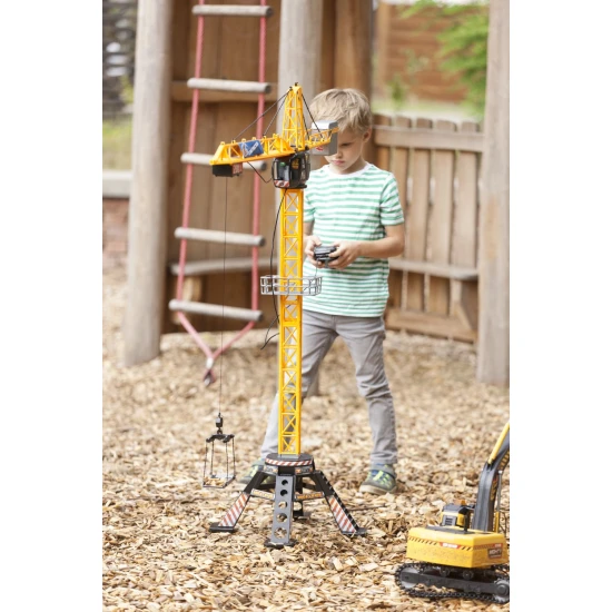 Jeřáb Mega Crane 120 cm na kabel – Dickie Toys D3462412