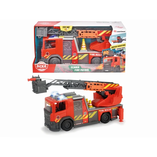 Hasičské auto Scania 35 cm – Dickie Toys D3716017