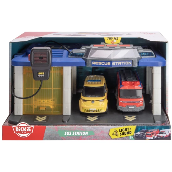 SOS záchranářská stanice česká verze – Dickie Toys D3716027