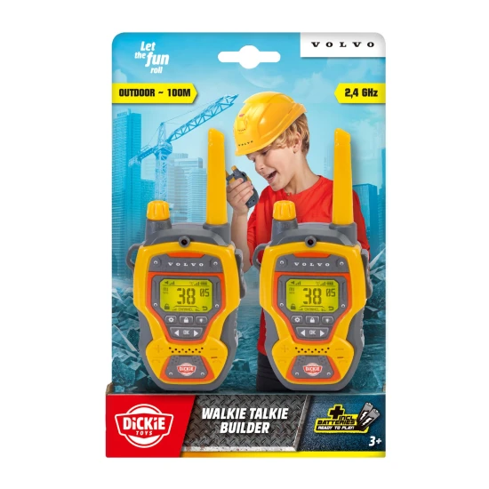Vysílačky Walkie Talkie Constructor 2 ks – Dickie Toys D3722017