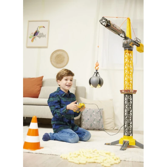 Jeřáb Mighty Crane 110 cm s kabelovým ovládáním – Dickie Toys D3729022