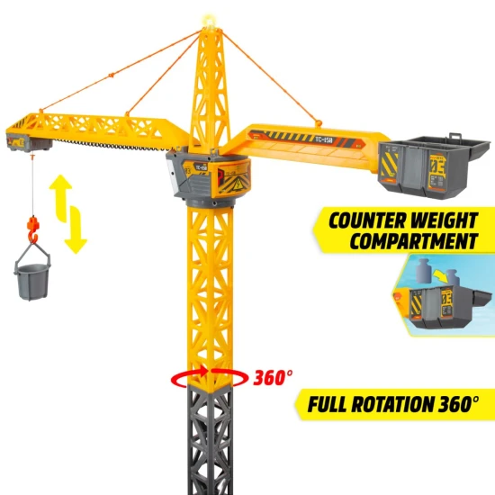 RC jeřáb Titan Crane 150 cm – Dickie Toys D3729023