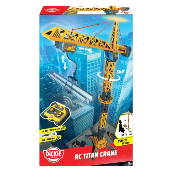 RC jeřáb Titan Crane 150 cm – Dickie Toys D3729023